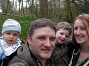 26th Mar 2011 - Family Photo In The Woods March 2011