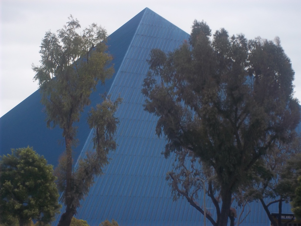 Blue Pyramid by jnadonza