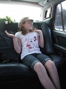 28th Mar 2011 - Riley enjoying her Rolls ride