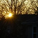 Sun Rising Over My Neighbor's House by sharonlc