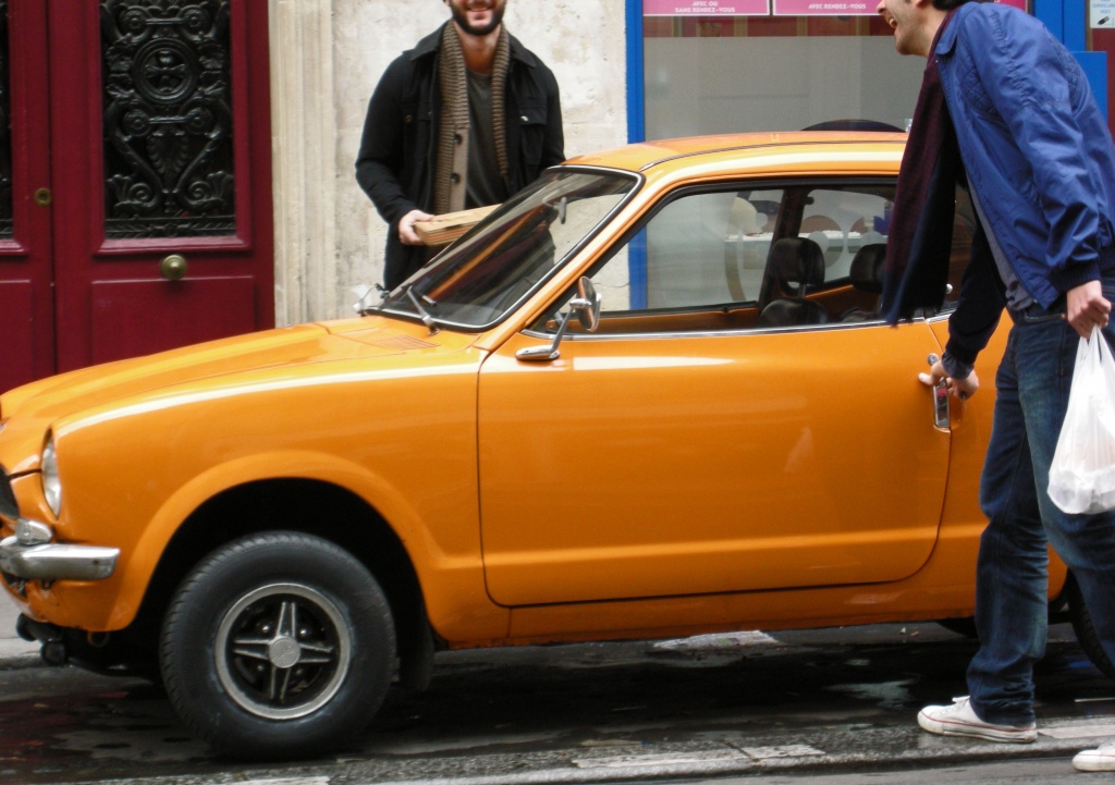 Just for fun: The guys and the tiny car by parisouailleurs