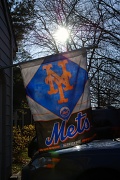 3rd Apr 2011 - The Sun Shines On Our Mets Flag