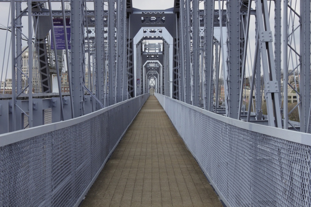 Purple People Bridge by lisabell