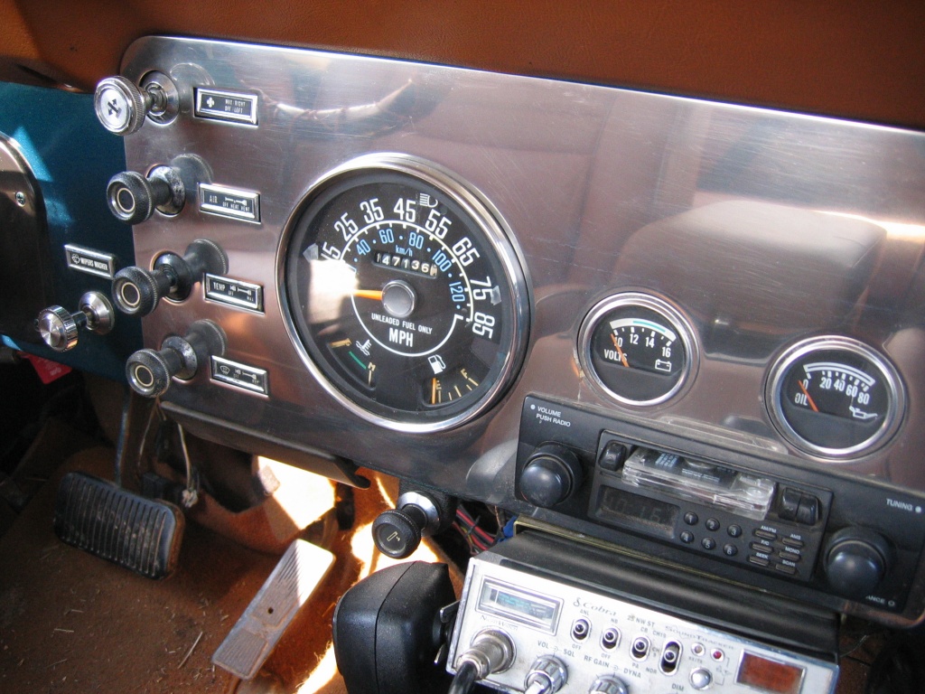 Day 75 Instrument Panel in an Old Jeep by spiritualstatic