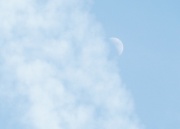 10th Apr 2011 - Daytime moon