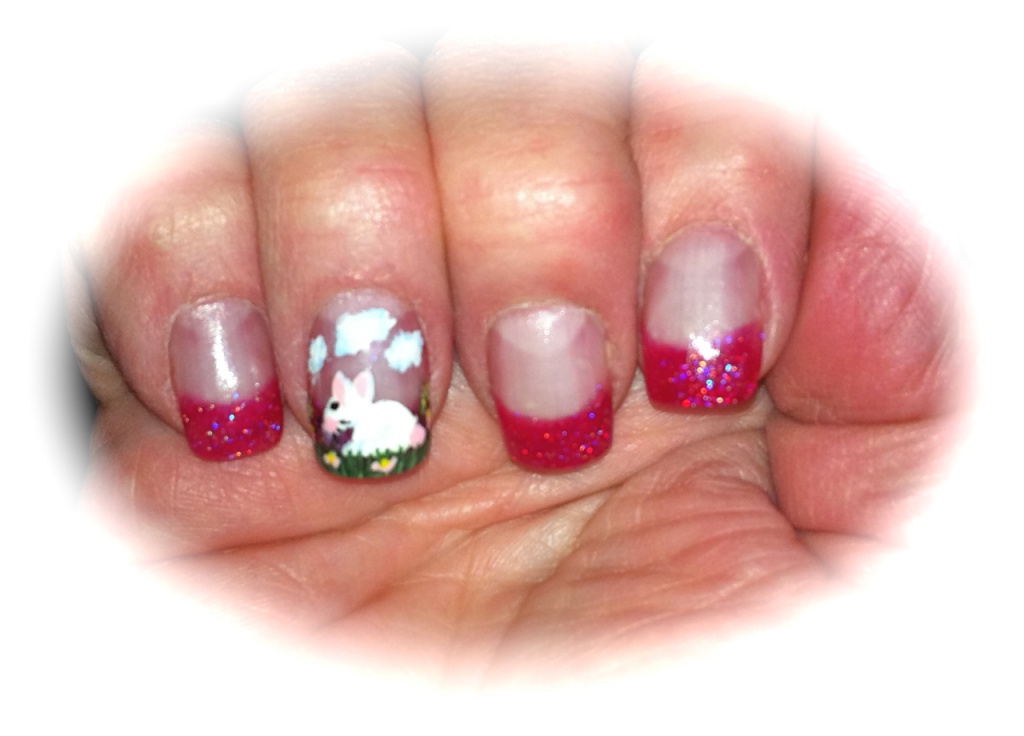 Bunny Nails by marilyn