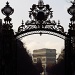 Paris and the Arch de Triumph by Weezilou