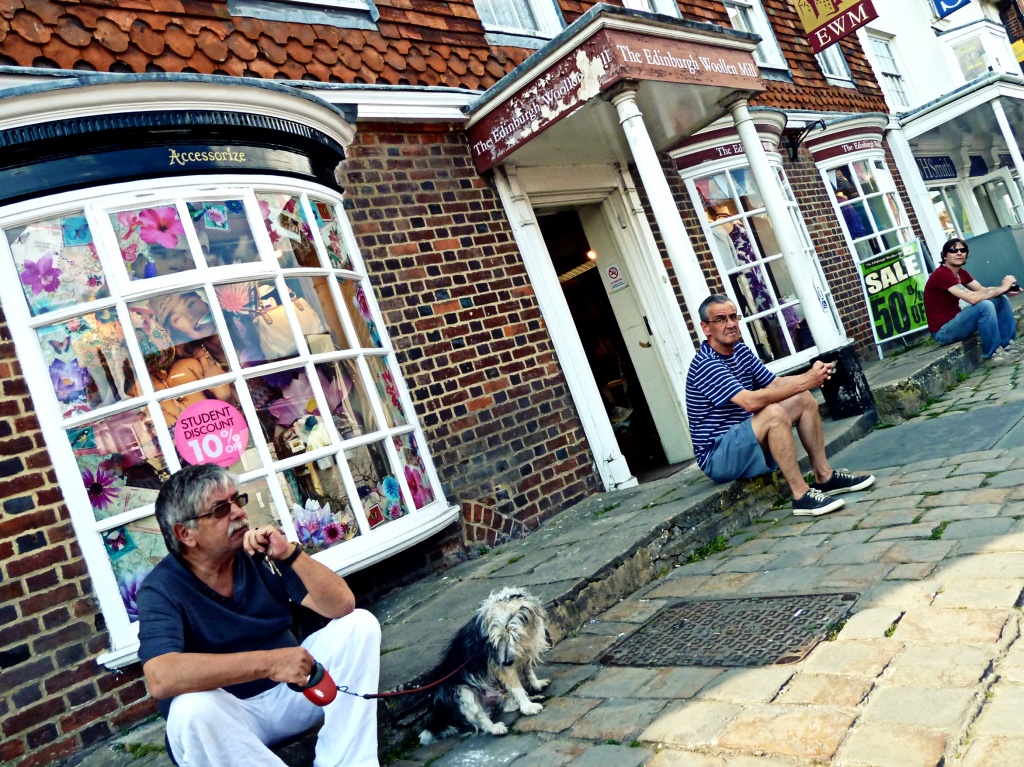 The Shady Side of Marlborough High Street  by rich57