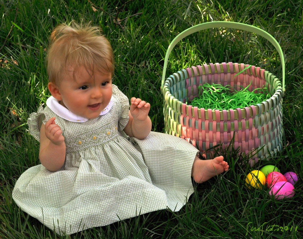 First Easter by peggysirk