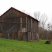 Aging barn by mittens