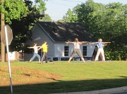 28th Apr 2011 - Outdoor Yoga