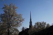 3rd May 2011 - Steeple and blossoms