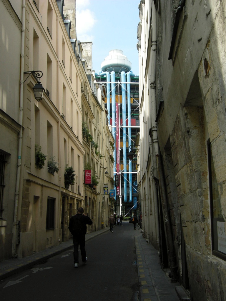 Rue Simon Le Franc & Beaubourg by parisouailleurs