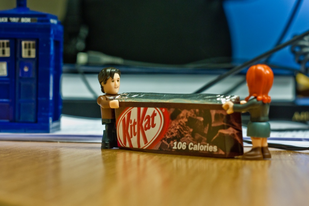 Could have sworn I had a Kit-Kat on my desk ... by edpartridge