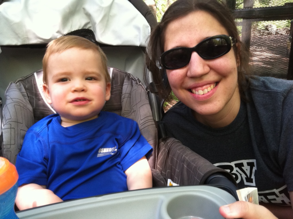 Mom and Brady at the Zoo on Mother's Day by coachallam
