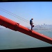 Painter on the Golden Gate Bridge by loey5150