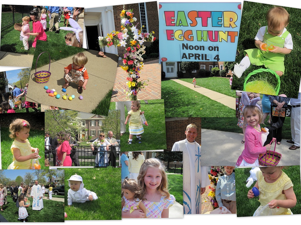 Easter Egg Hunt at Church by allie912