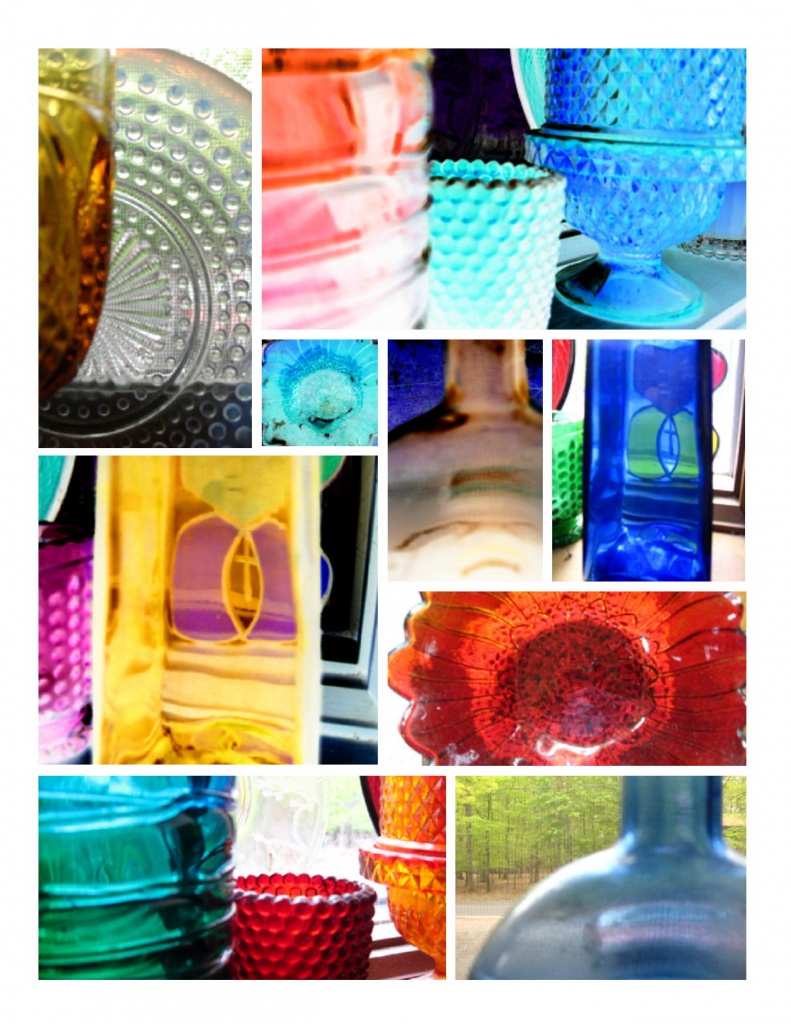 Glass collage by olivetreeann