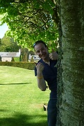 18th May 2011 - Pitmedden Tree and one time gardener