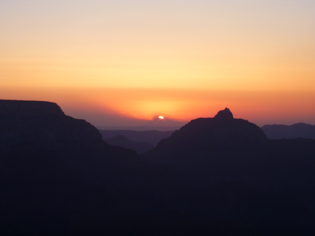 Grand Canyon sunrise, Yaki Point by peterdegraaff