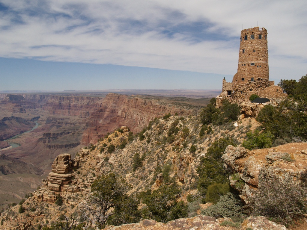 Desert View, Grand Canyon by peterdegraaff