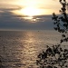 Sun goin down over Lake Erie by brillomick