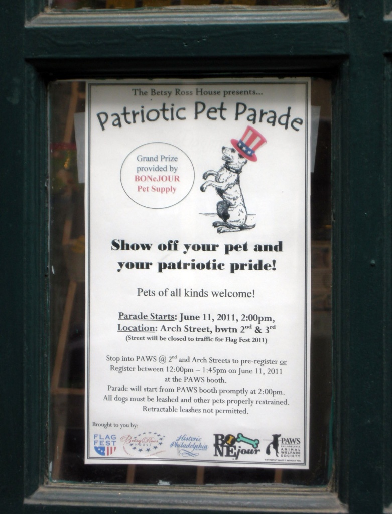 Just for fun: Patriotic Pet Parade by parisouailleurs