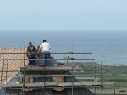 25th May 2011 - Builders by the sea