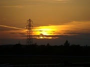 26th May 2011 - Sunset over Huntingdon racecourse