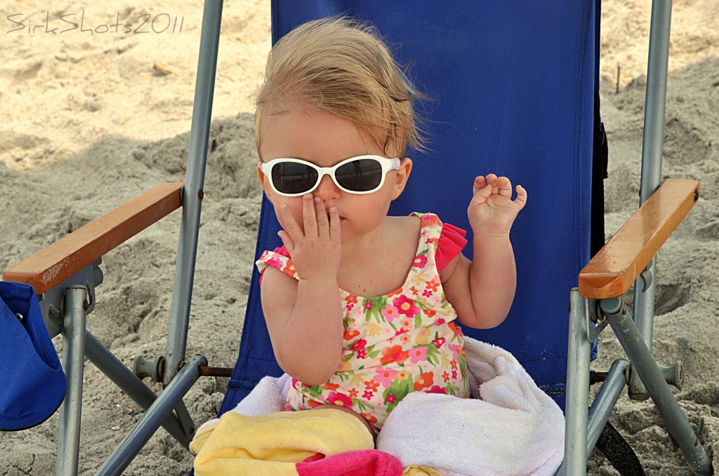 Beach Baby by peggysirk