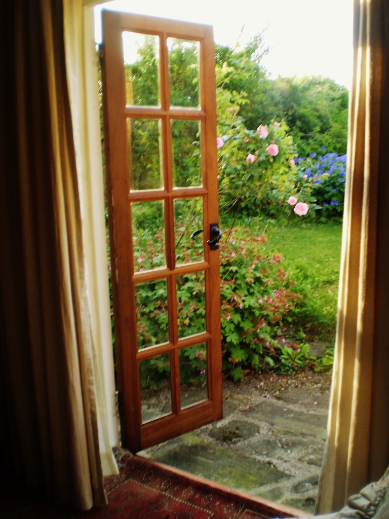 French doors. by snowy