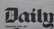 1st Jun 2011 - Daily paper