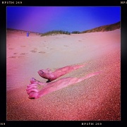 2nd Jun 2011 - Hot feet on sunny beach