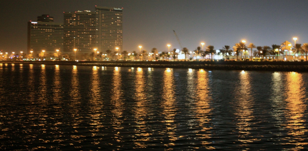 Dubai at night by vikdaddy