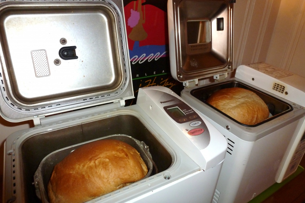 Dueling Bread Machines by margonaut