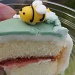 Busy bee cake by karendalling