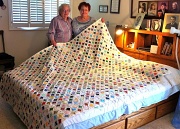 5th Jun 2011 - My Cathedral Window Quilt