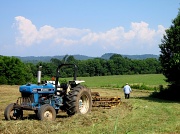 6th Jun 2011 - Raking hay