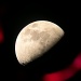 Tonight's moon by ldedear