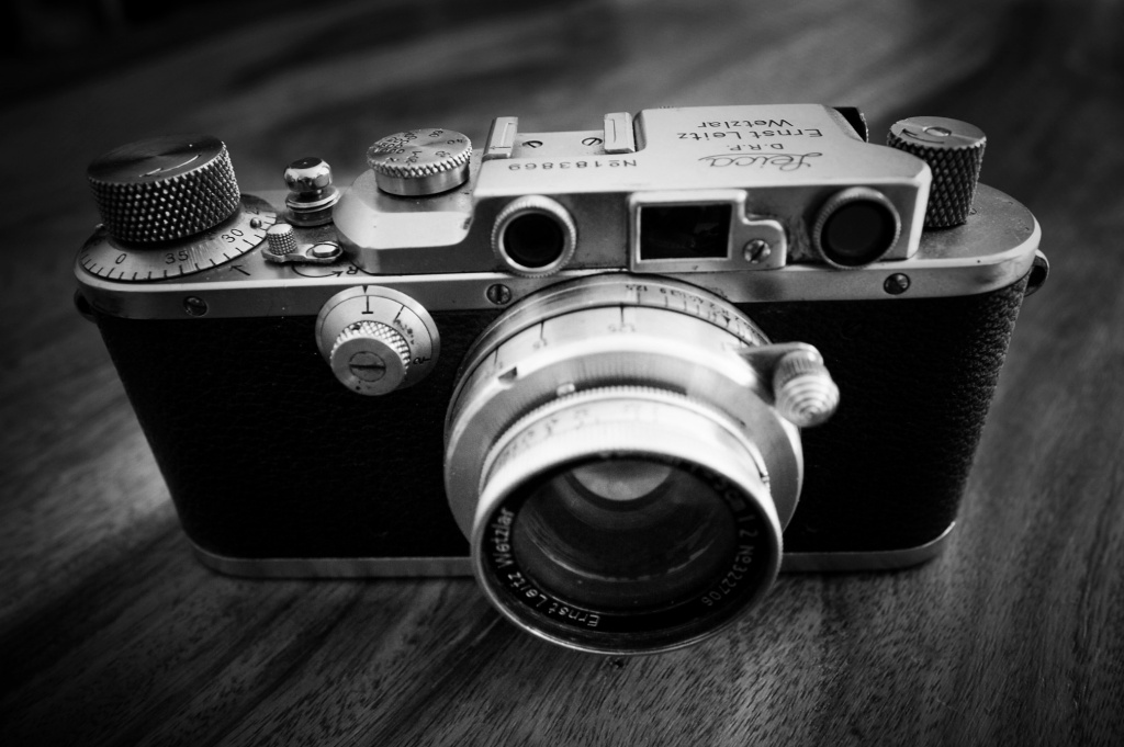 My New (old) camera Leica IIIa/b by mattjcuk
