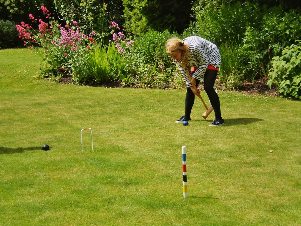 Any one for croquet ? by snowy