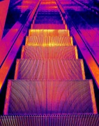 13th Jun 2011 - Thermal heatmap  escalator