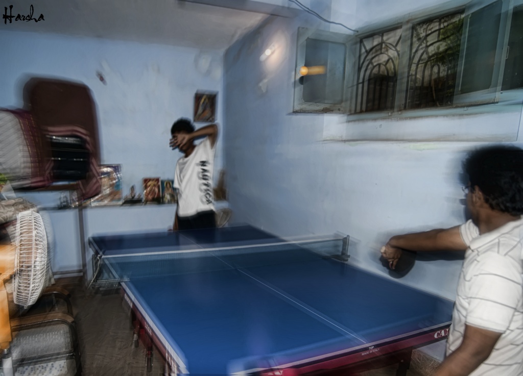 The Table Tennis Scare by harsha
