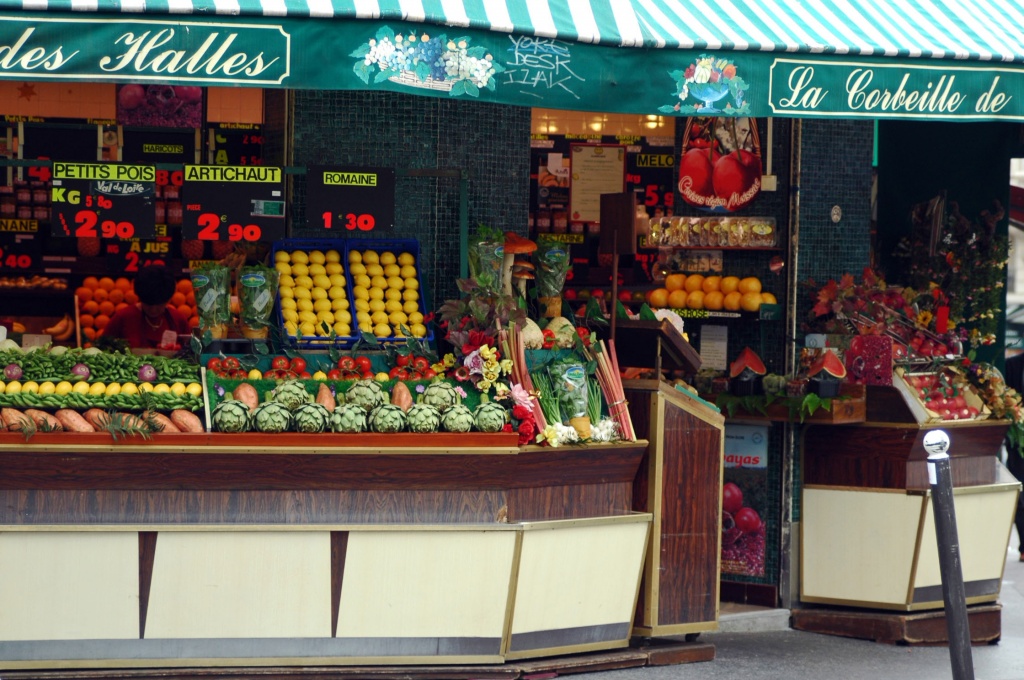 Just for fun: La corbeille des Halles by parisouailleurs