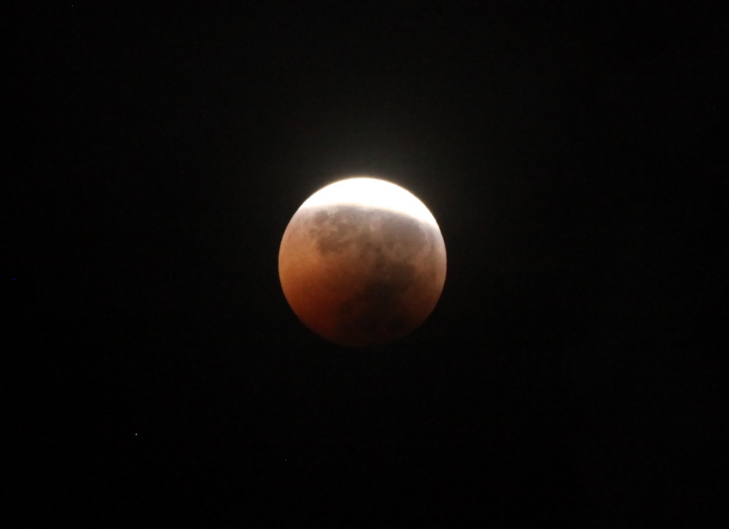 lunar eclipse - multicoloured moon by lbmcshutter