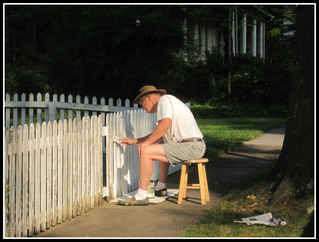 Tom Sawyer and the Fence by allie912