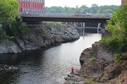 16th Jun 2011 - Dinner with the a friend along the Kennebec River