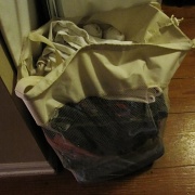 10th Apr 2010 - April 10. College laundry bag