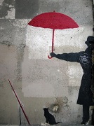 20th Jun 2011 - Just for fun: The red umbrella