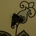 Moth with matching wallpaper by busylady